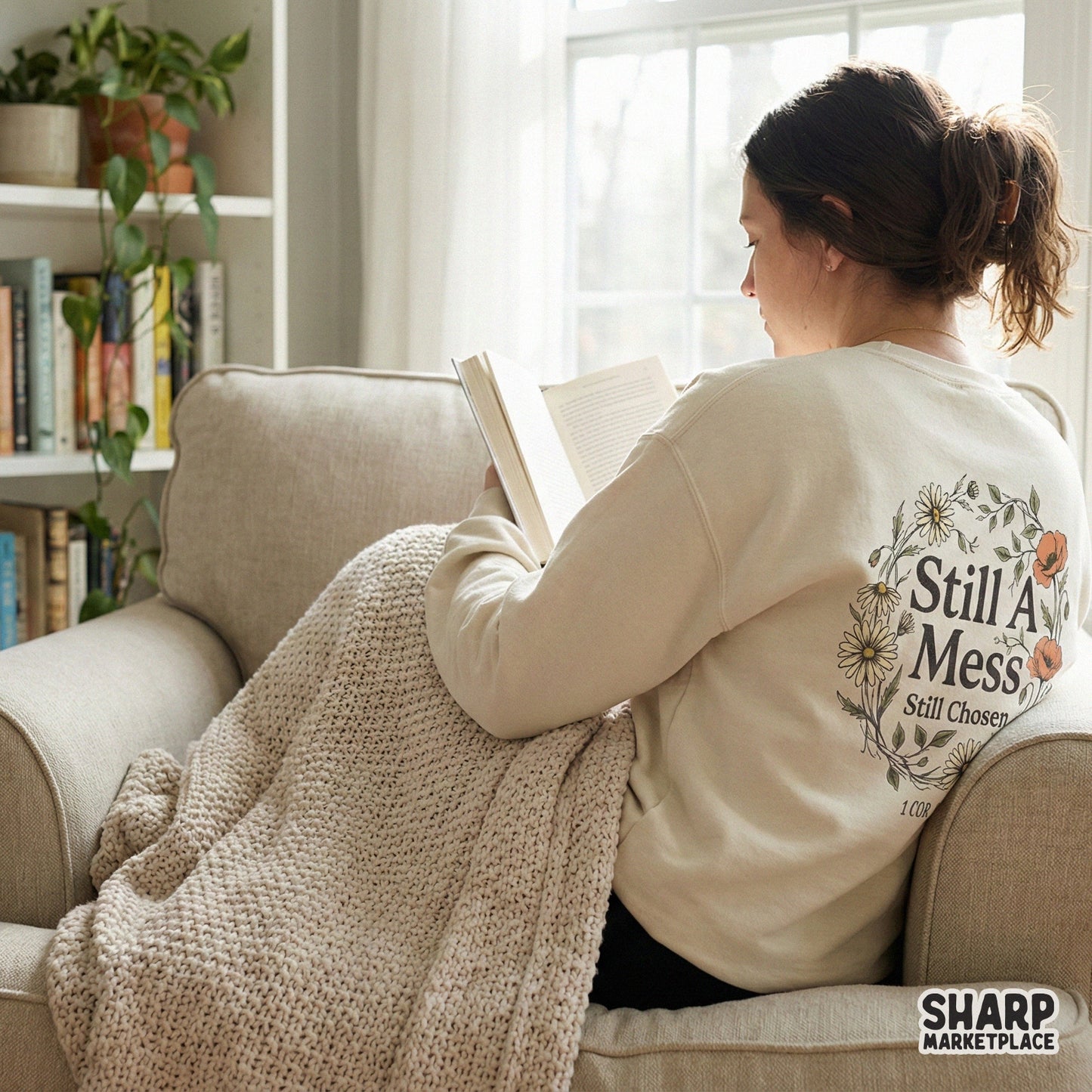 Still A Mess Still Chosen PNG, 1 Cor 1:27 Bible Verse Shirt - 300 DPI