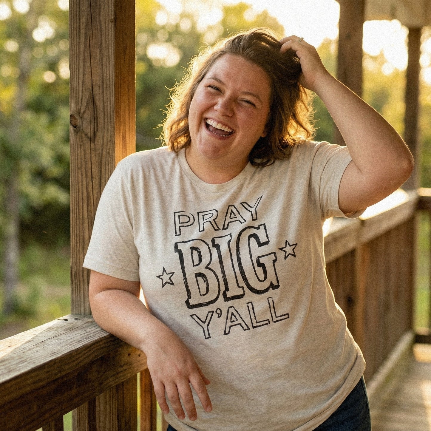 Pray Big Y'all PNG, Motivational Southern Quote - 300 DPI Design for