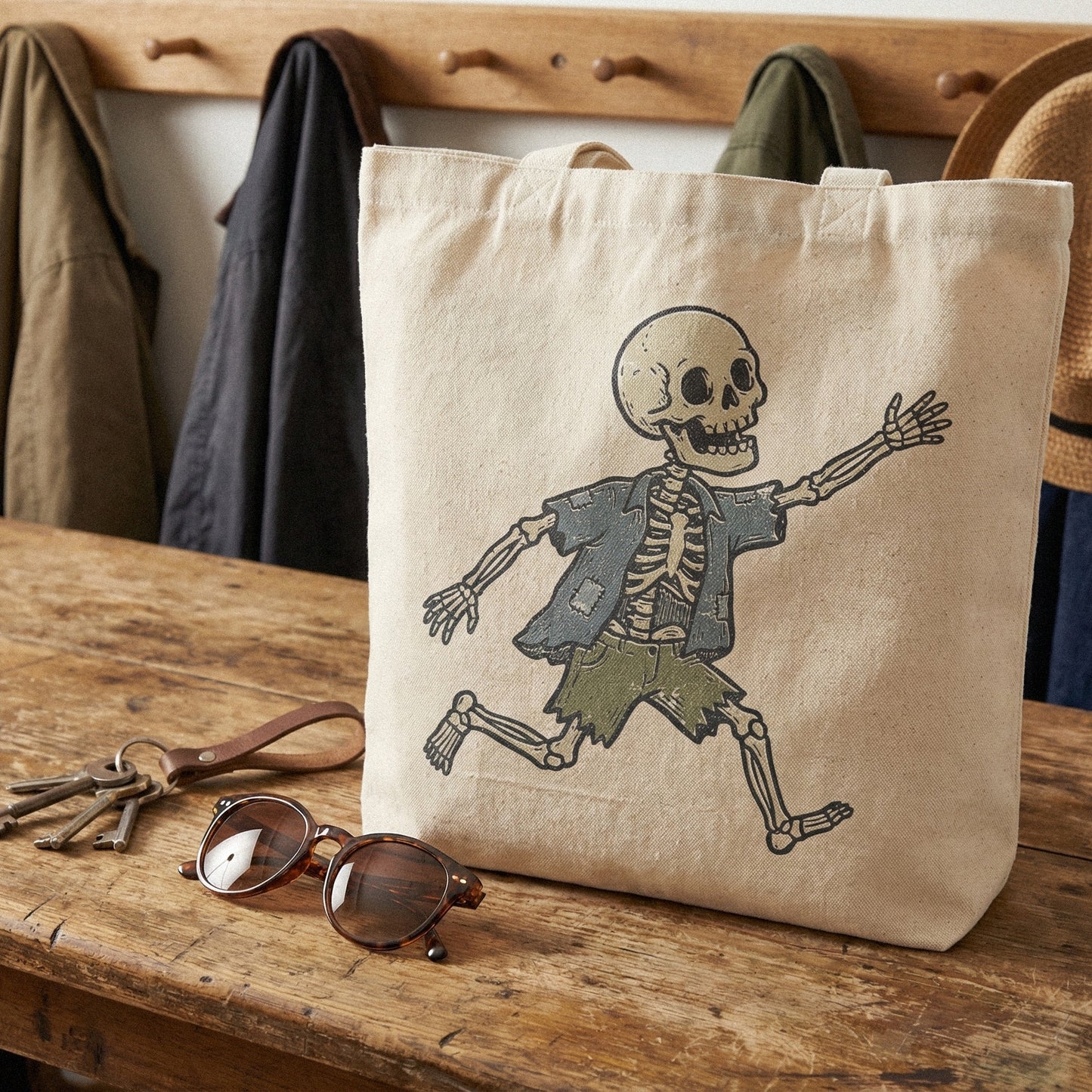 Skeleton Running PNG, Funny Skeleton Shirt - 300 DPI Design for T-Shirt