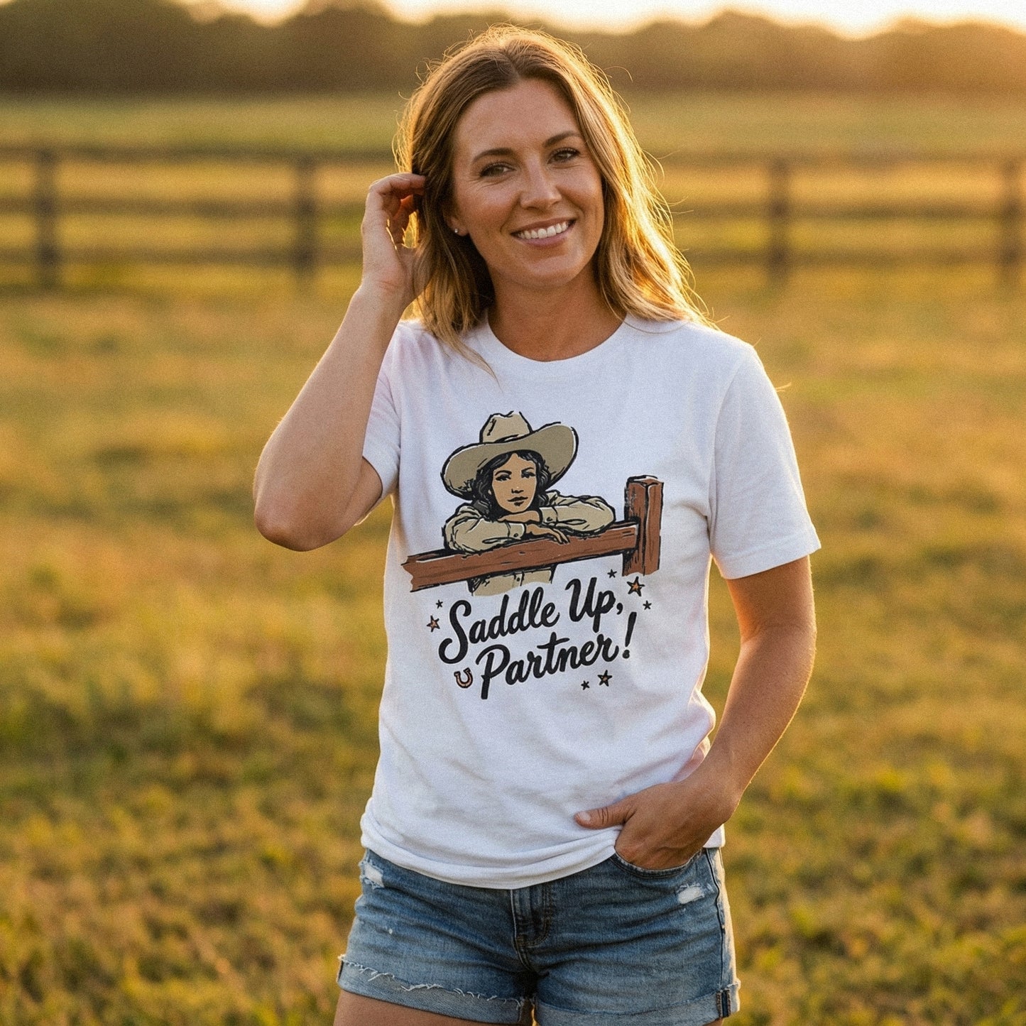 Saddle Up, Partner! PNG - 300 DPI Design for T-Shirt