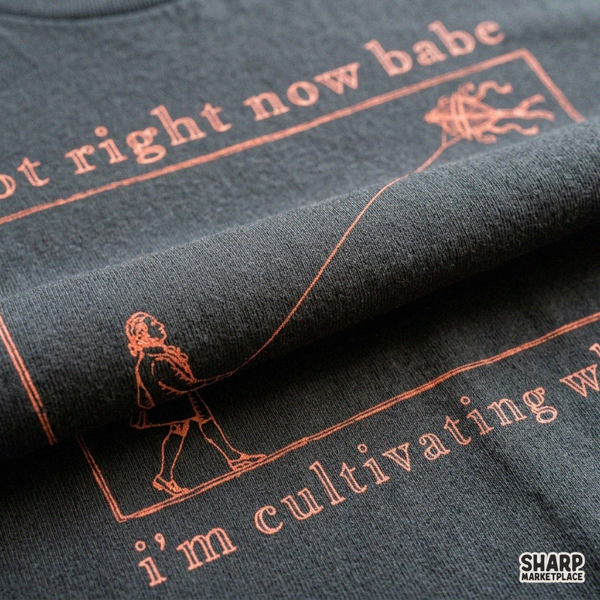 Sarcastic cultivating whimsy quote with vintage kite flyer retro design for funny t-shirts and apparel sublimation