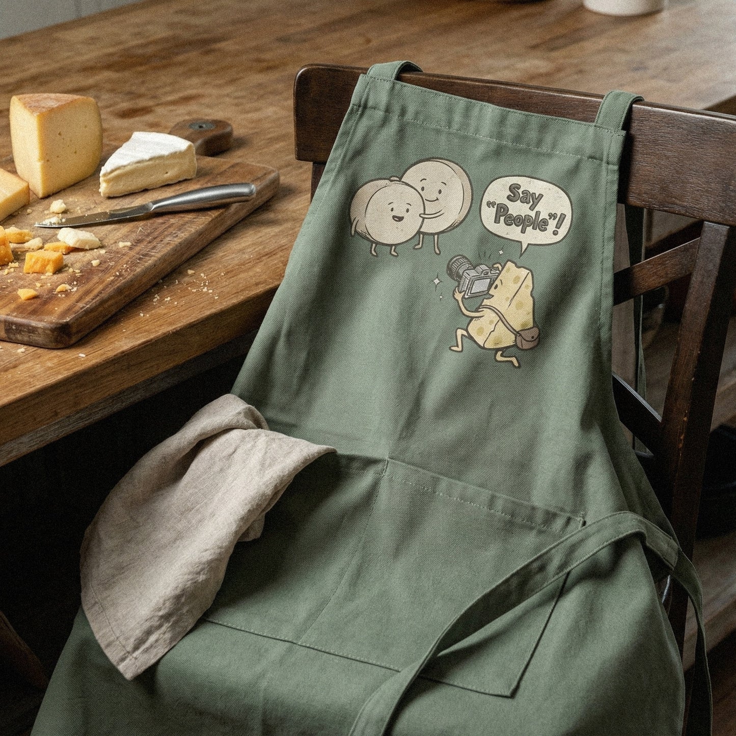 Say People PNG, Funny Cheese And Bagel Friends - 300 DPI Design for T-Shirt