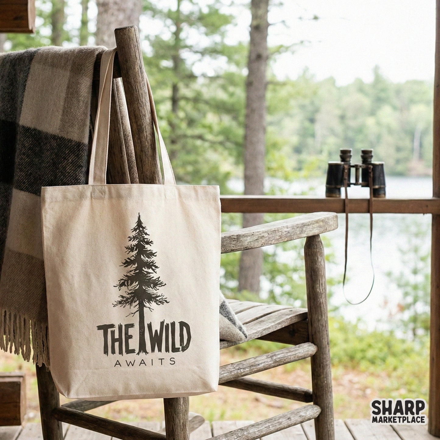 The Wild Awaits PNG, Adventure Outdoor Nature Shirt Design - 300 DPI