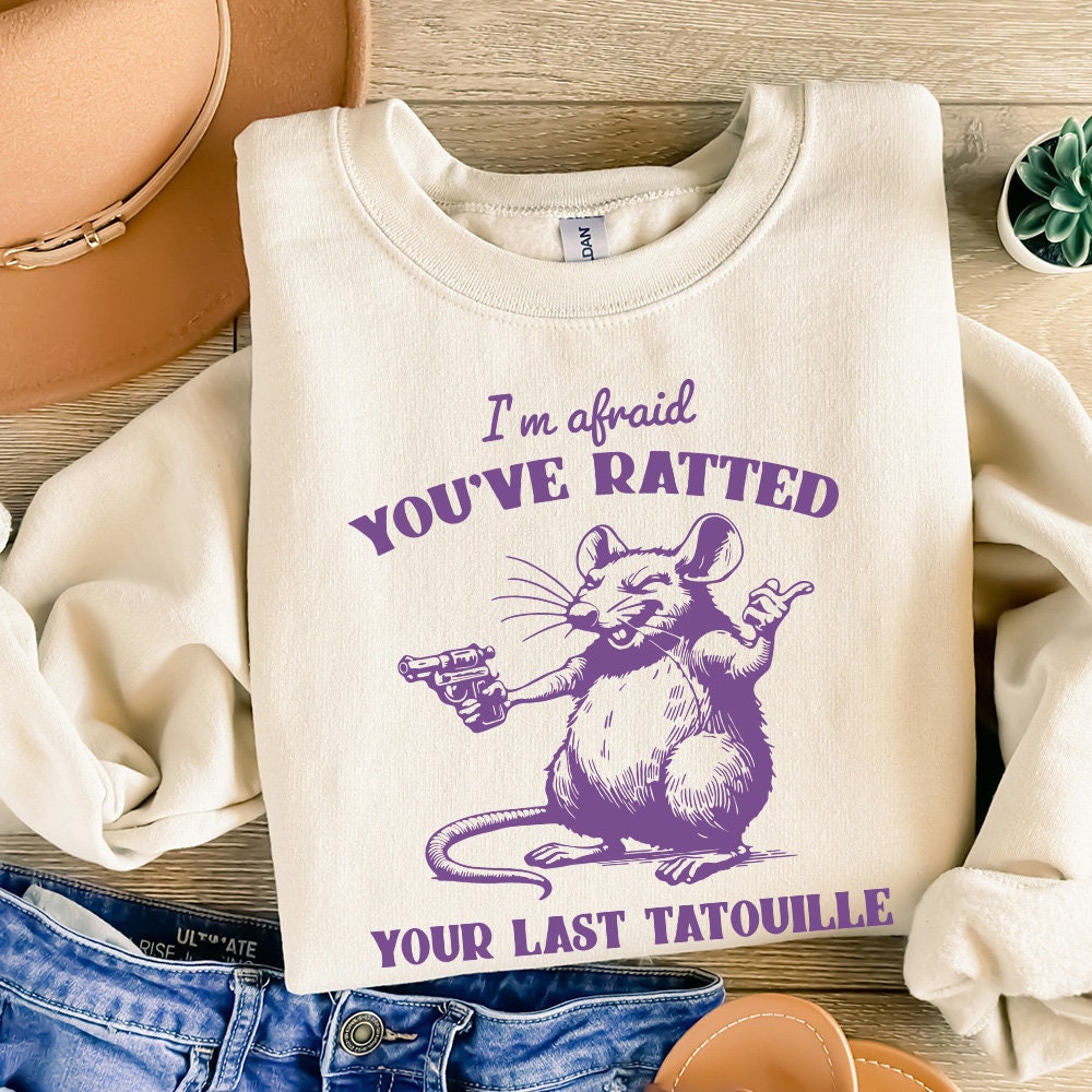You've Ratted Your Last Tatouille Funny Rat Vintage Cooking Shirt,