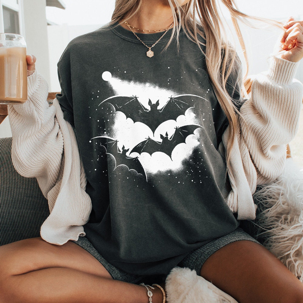 Halloween png, Spooky Bats png - 300 DPI Design for T-Shirt