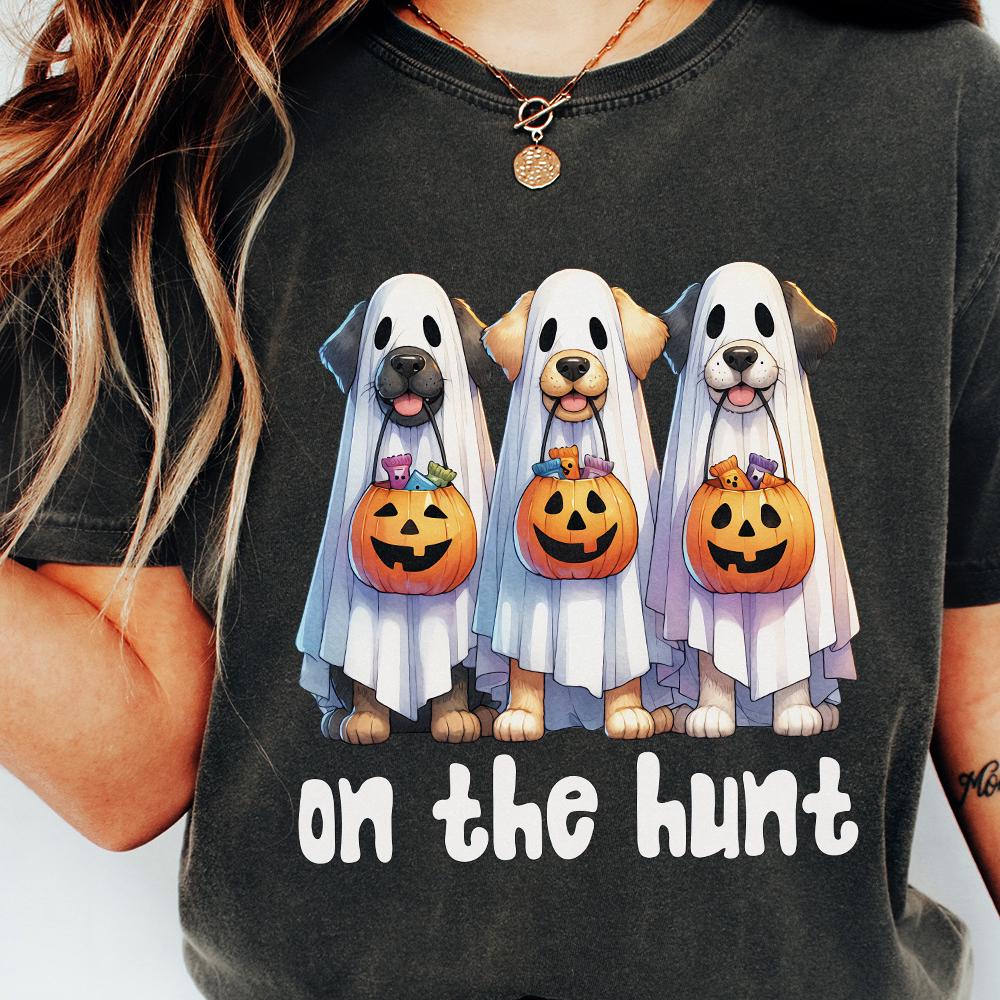 On the Hunt PNG, Sublimation Dog PNG - 300 DPI Design for T-Shirt