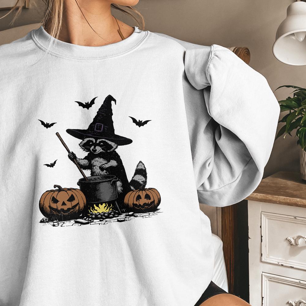 Time To Stir The Pot PNG Alt 2, Funny Raccoon png - 300 DPI Design for