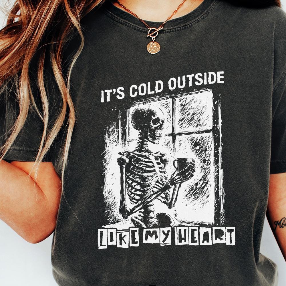 Cold Like My Heart PNG, Digital Download - 300 DPI Design for T-Shirt