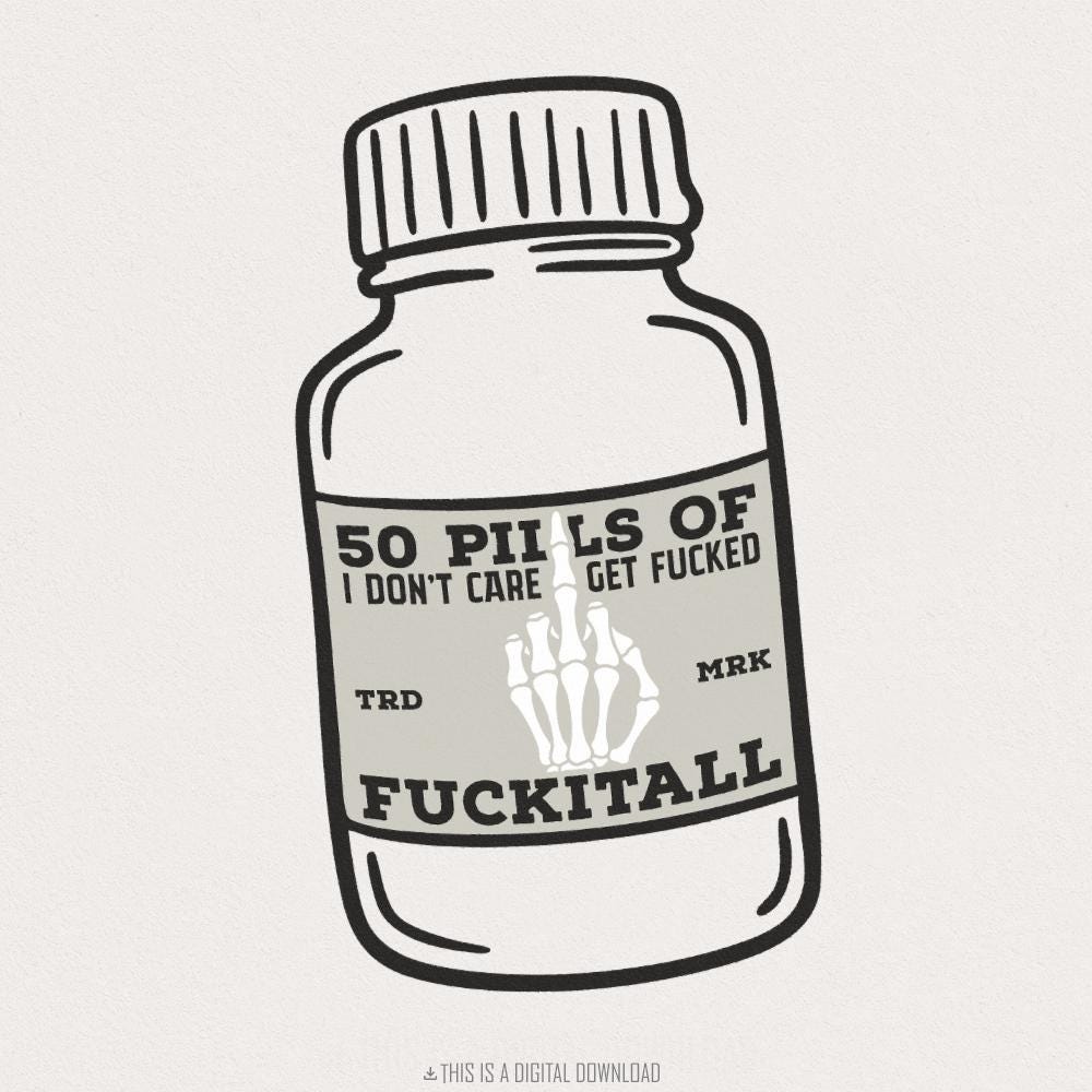 Zero Fucks Given PNG, Sarcastic Funny png - 300 DPI Design for T-Shirt