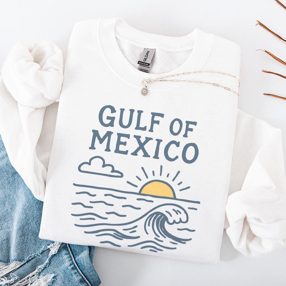 Gulf of Mexico Sticker, Funny Anti-Trump PNG - 300 DPI Design for T-Shirt