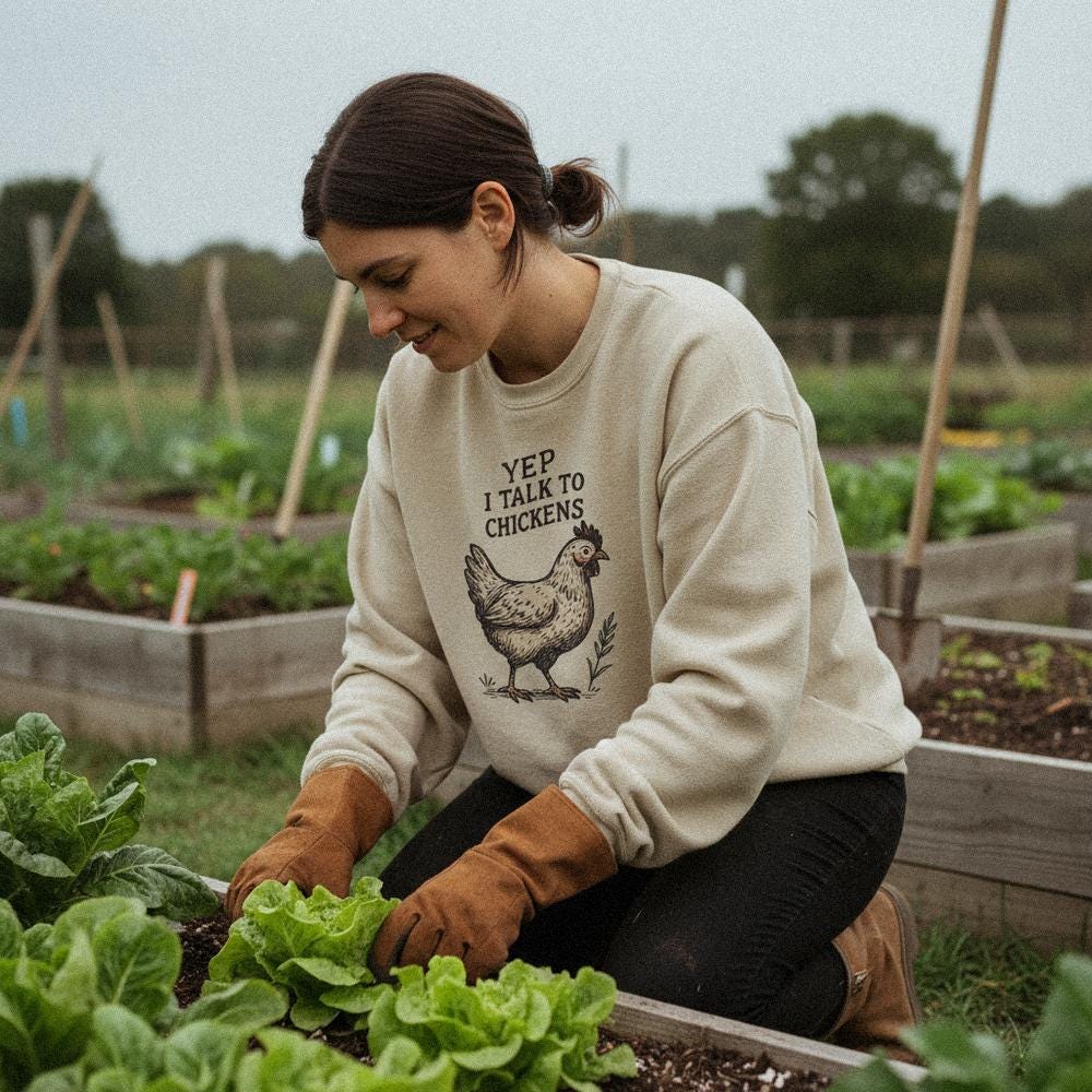 Yep I Talk To Chickens PNG, Funny Chicken Lover Shirt - 300 DPI Design