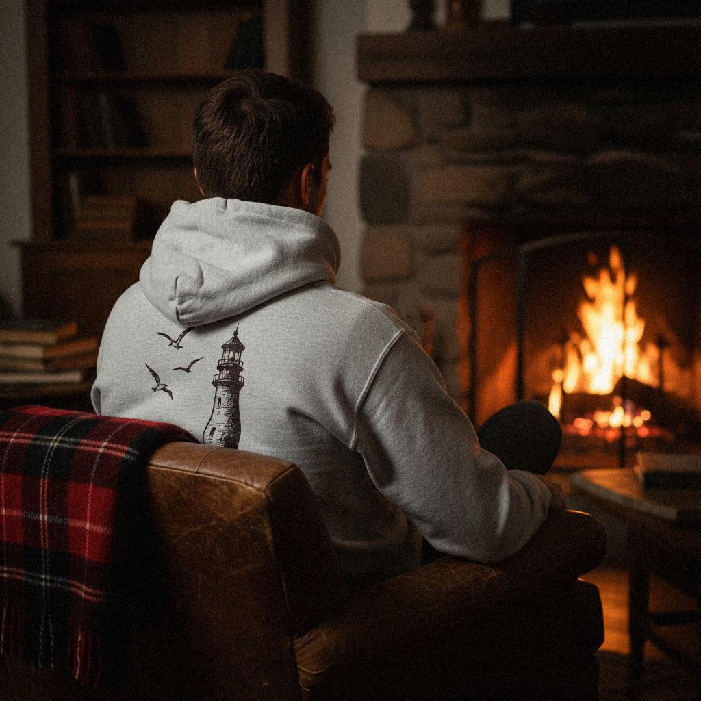 Lighthouse PNG, Coastal Wall Art - 300 DPI Design for T-Shirt