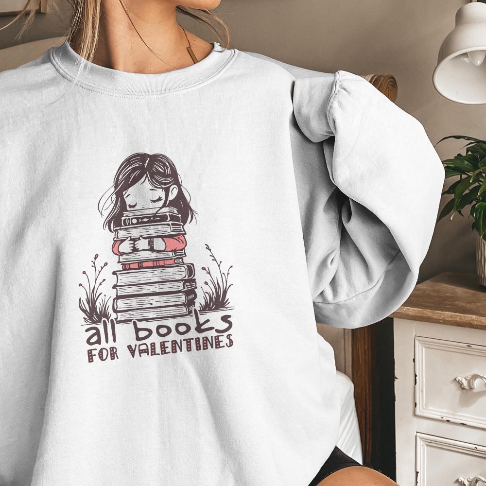 All Books for Valentines PNG, Sublimation Design - 300 DPI Design for