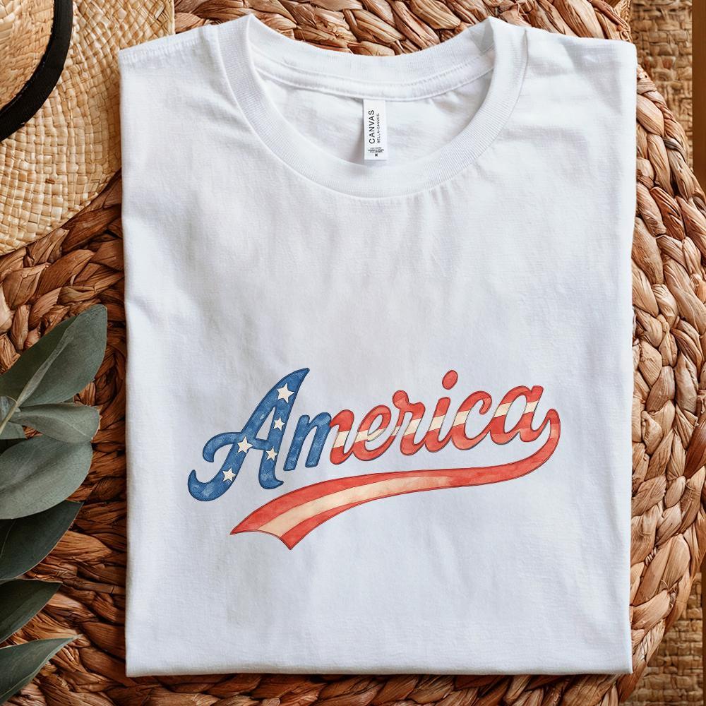 4th of July PNG, USA PNG - 300 DPI Design for T-Shirt