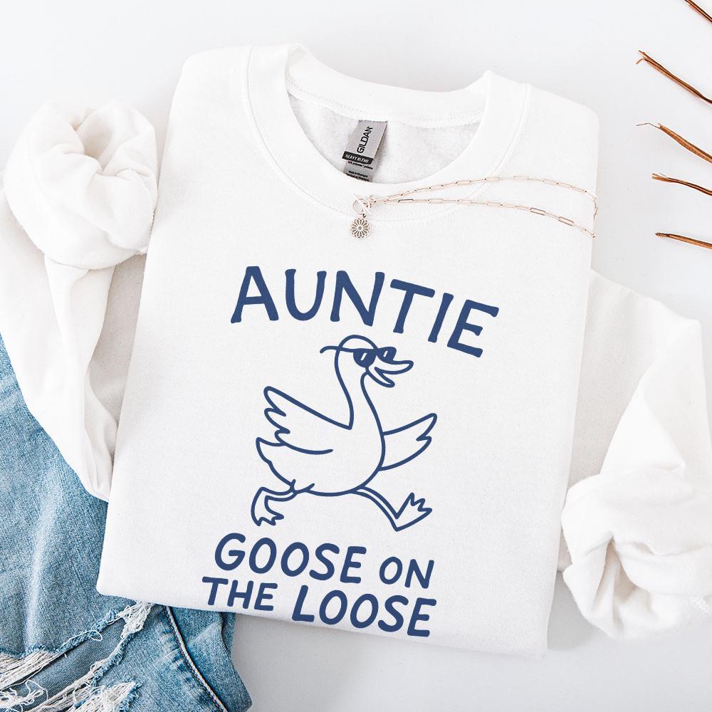 Auntie Silly Goose PNG, Cool Aunts Club Digital Download - 300 DPI Design
