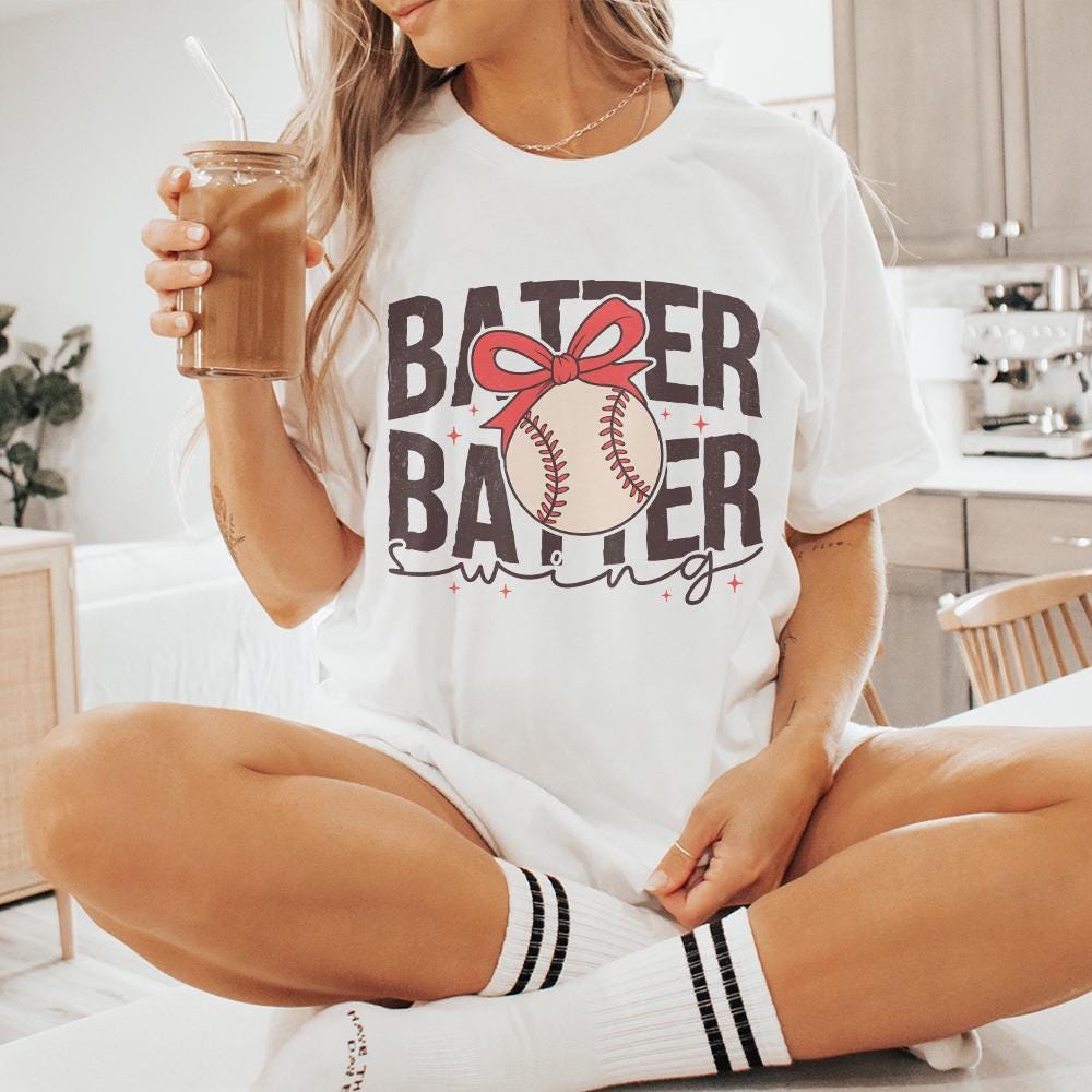 Trendy Baseball PNG Design, Game Day Sublimation Art - 300 DPI Design for