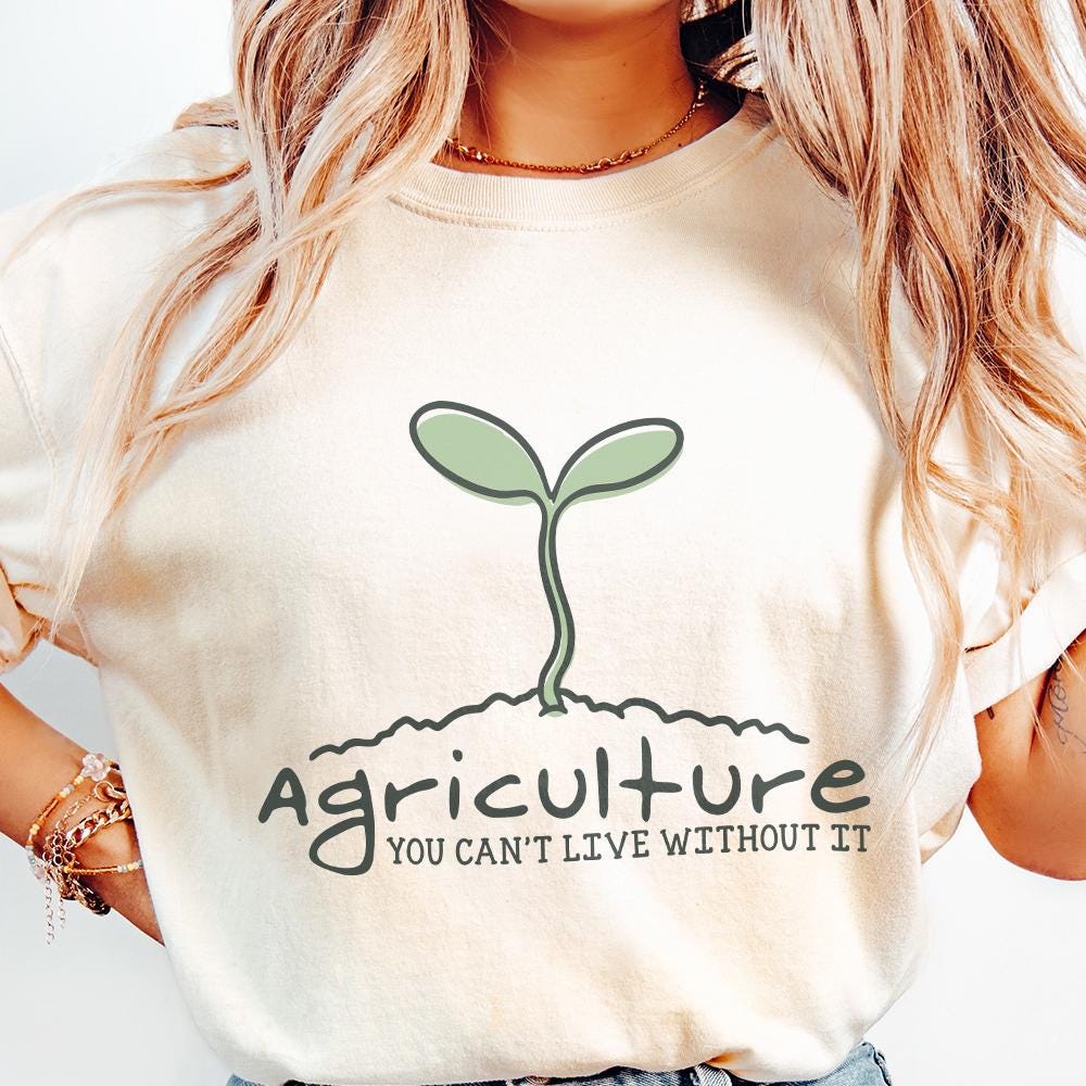 Agriculture PNG Sublimation Design, Retro Vintage Farm - 300 DPI Design
