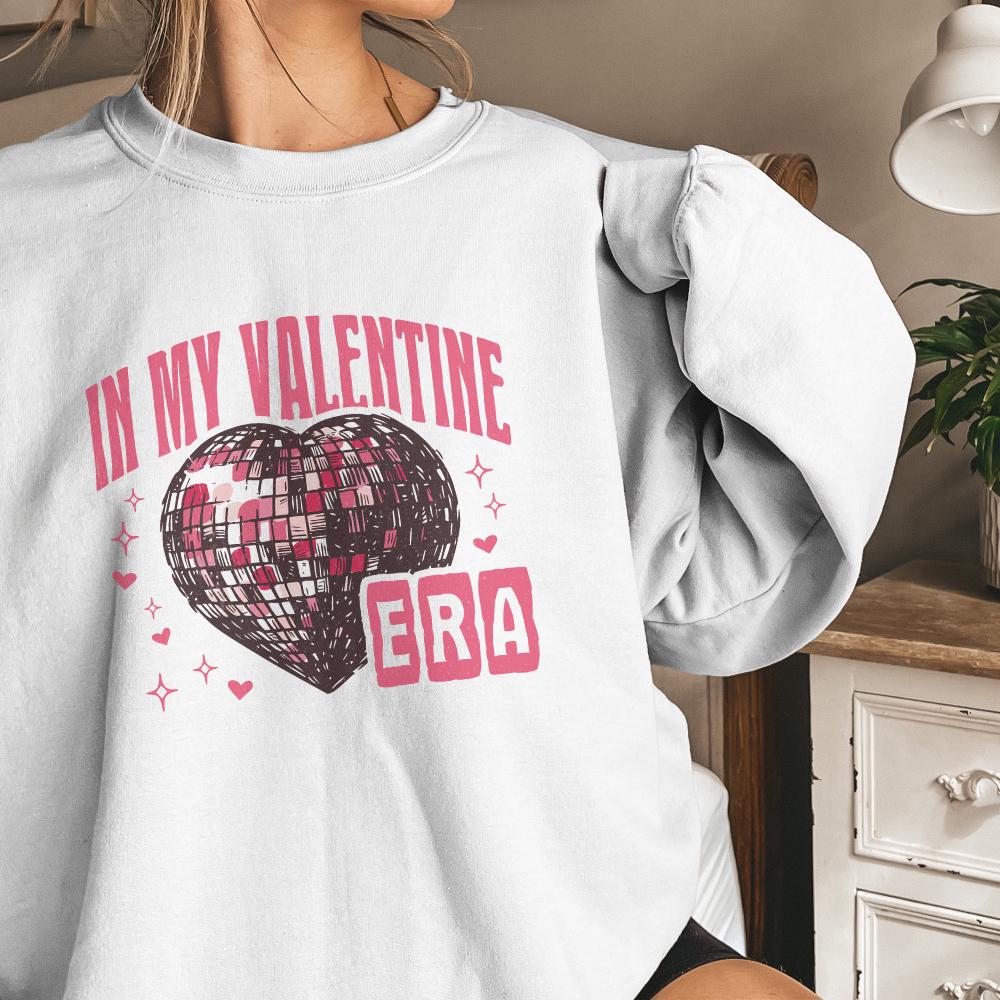 In My Valentine Era Png, Retro Valentine Png - 300 DPI Design for T-Shirt