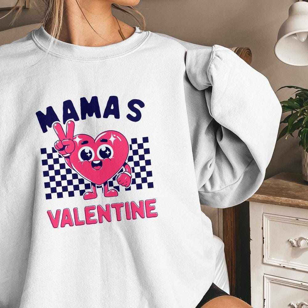 Mama's Valentine PNG, Valentines Day PNG - 300 DPI Design for T-Shirt