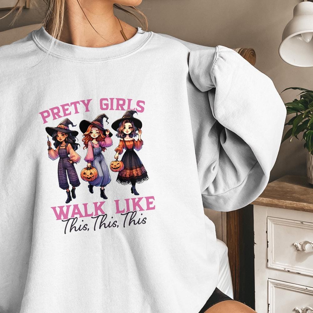 Pretty Girls Png, Halloween Png - 300 DPI Design for T-Shirt