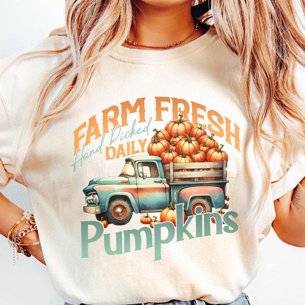 Autumn Shirt Png, Fall Sublimation Shirt - 300 DPI Design for T-Shirt