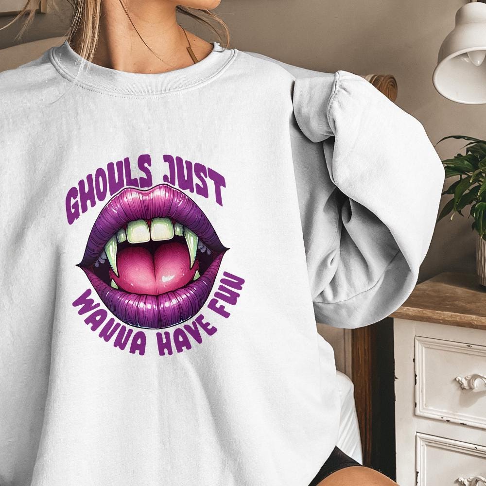 Ghouls Just Wanna Have Fun PNG, Halloween PNG - 300 DPI Design for T-Shirt