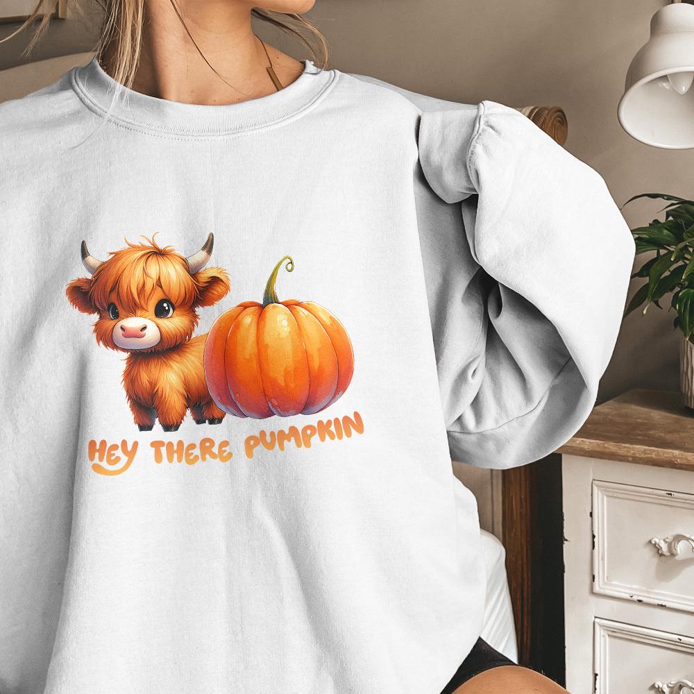 Highland Cow PNG, Autumn PNG - 300 DPI Design for T-Shirt