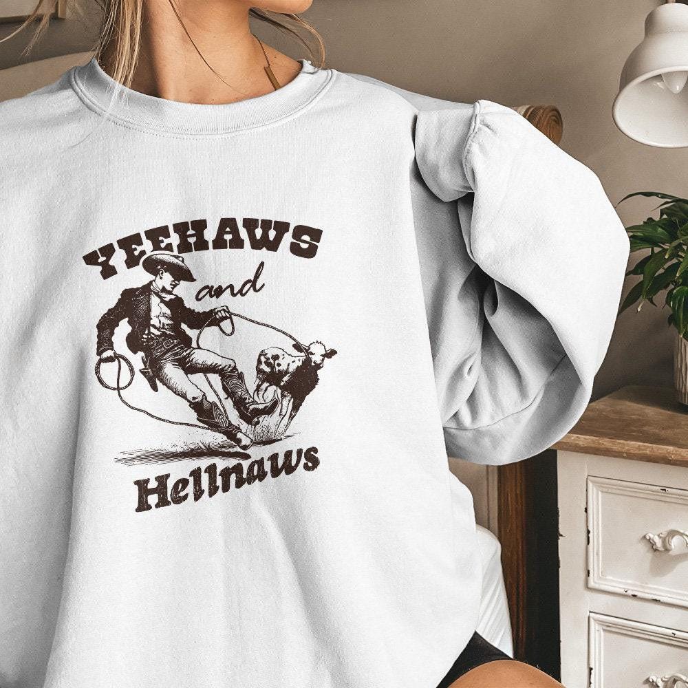 Yeehaws and Hellnaws PNG, Country png - 300 DPI Design for T-Shirt
