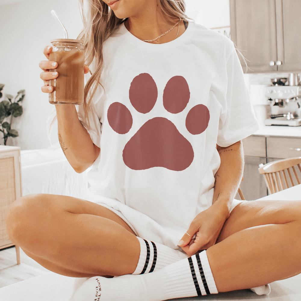 Brown Paw Print PNG, Digital Download for Pet Lovers - 300 DPI Design for