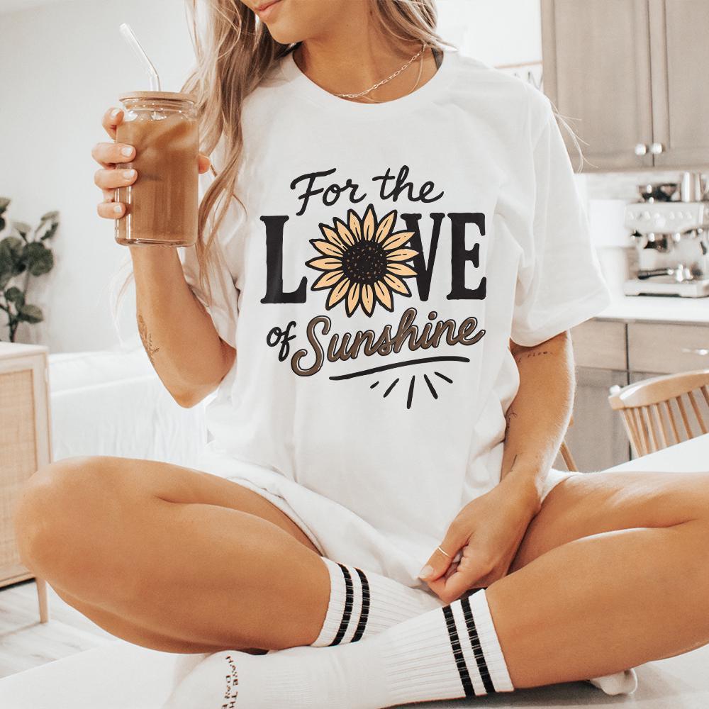 Love Sunshine Sublimation, Western PNG Design - 300 DPI Design for T-Shirt