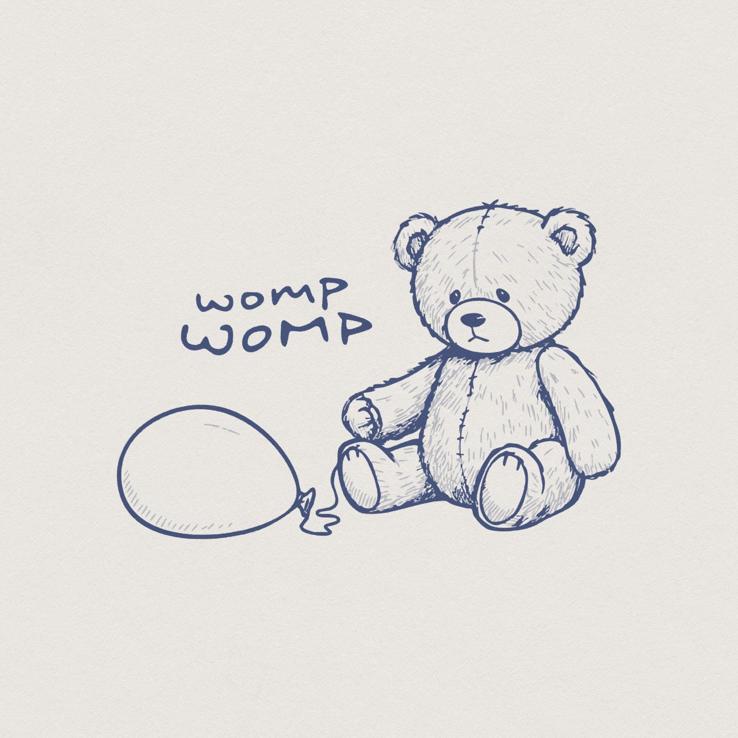 Womp Womp png, Bear png - 300 DPI Design for T-Shirt