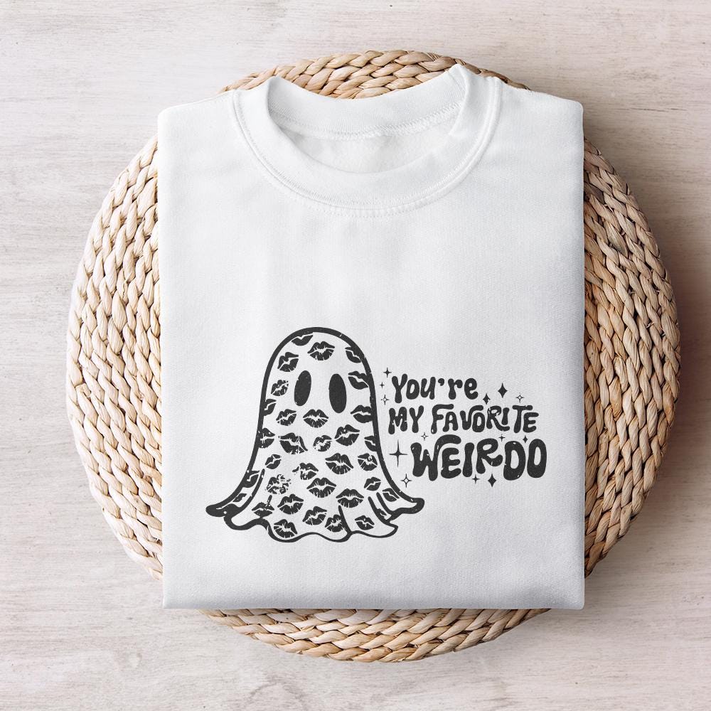 You're My Favorite Weirdo PNG, Funny Valentine PNG - 300 DPI Design for