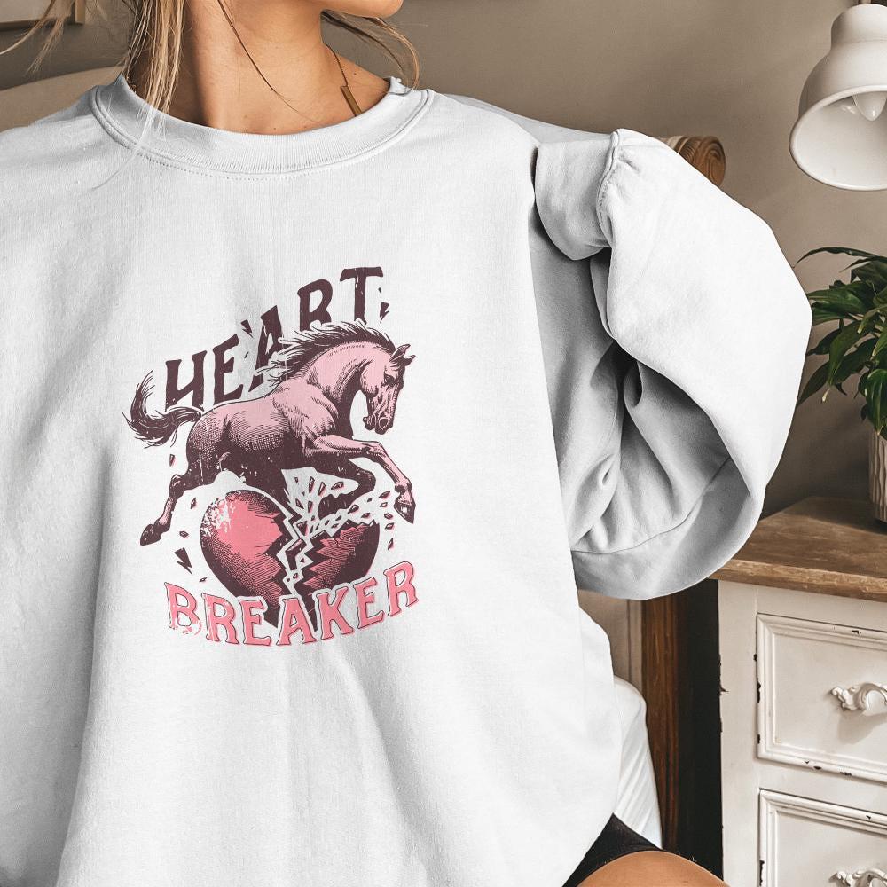 Heart Breaker PNG, Kicking Horse png - 300 DPI Design for T-Shirt