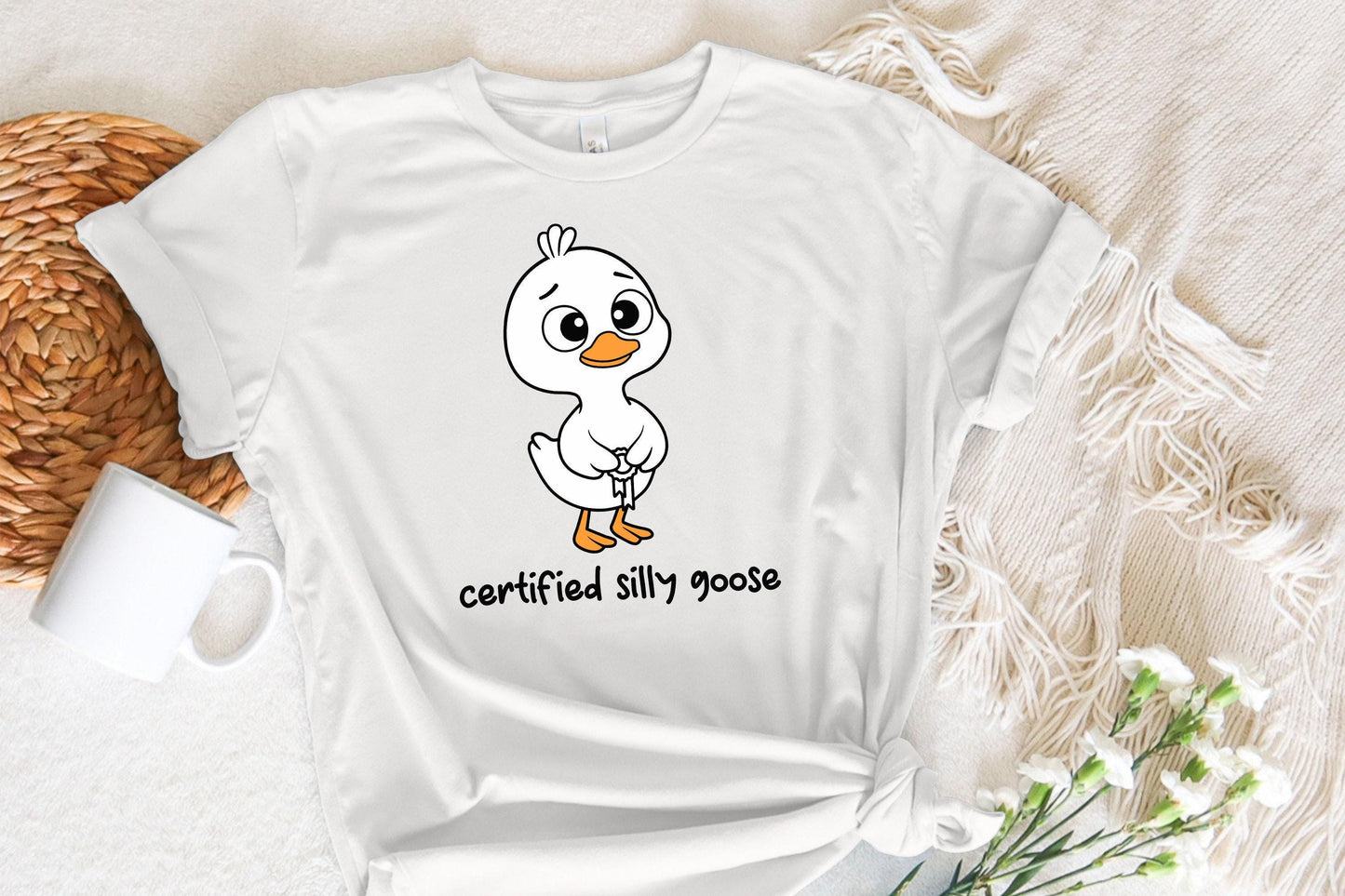 Silly Goose SVG PNG Bundle - Trendy Silly Goose Design for Shirts,