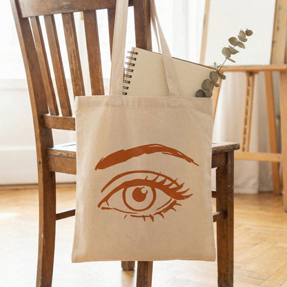 Orange Eye PNG, Line Art Drawing - 300 DPI Design for T-Shirt