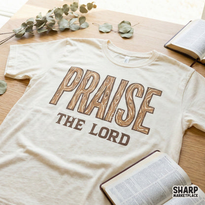 Praise The Lord PNG, Christian Digital Design - 300 DPI Design for T-Shirt