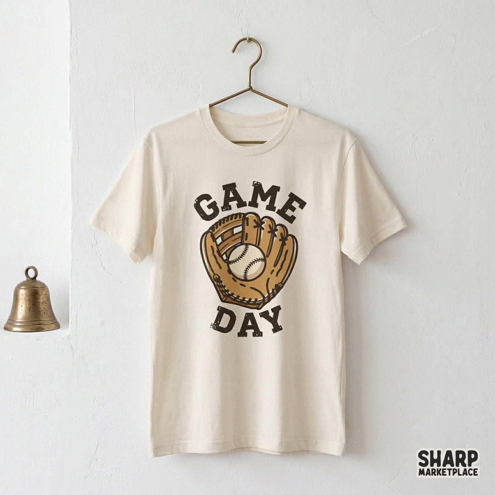 High-resolution baseball PNG design with a nostalgic sports aesthetic, perfect for DIY game day apparel, heat transfers, and personalized sports gifts.