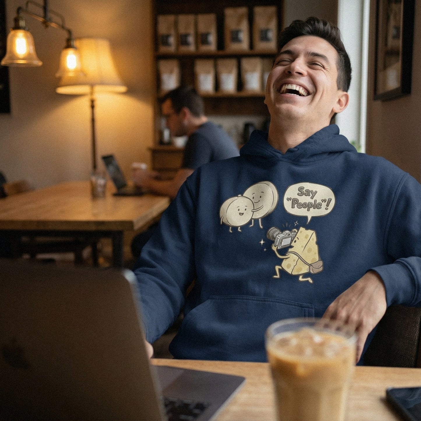 Say People PNG, Funny Cheese And Bagel Friends - 300 DPI Design for T-Shirt