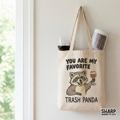 Vintage-inspired raccoon design holding a wine glass with bold typography, perfect for sublimation shirts, stickers, or wine-themed DIY projects.