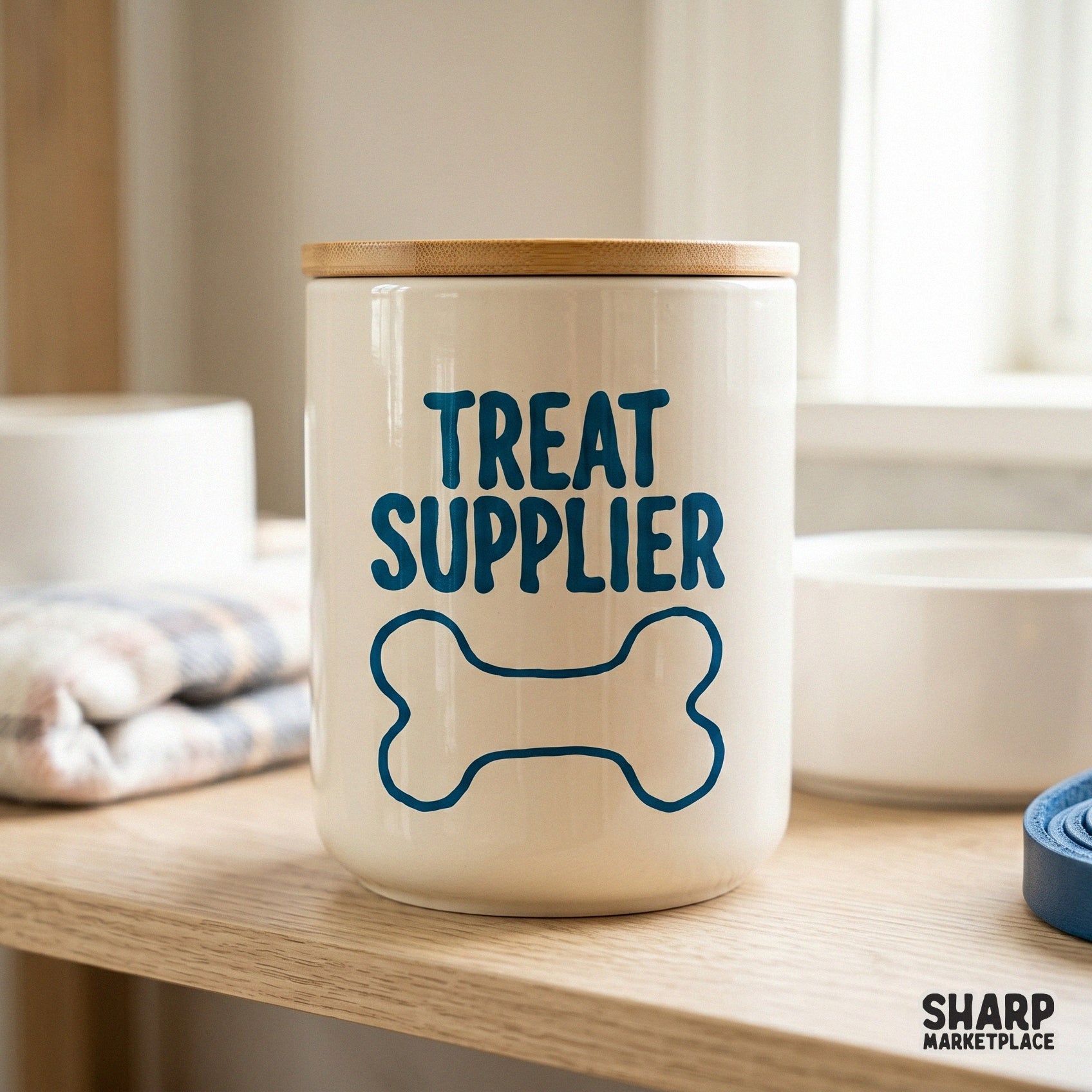Treat Supplier Cute Dog Bone T-Shirt digital PNG design for sarcastic pet lover apparel and dog mom crafts