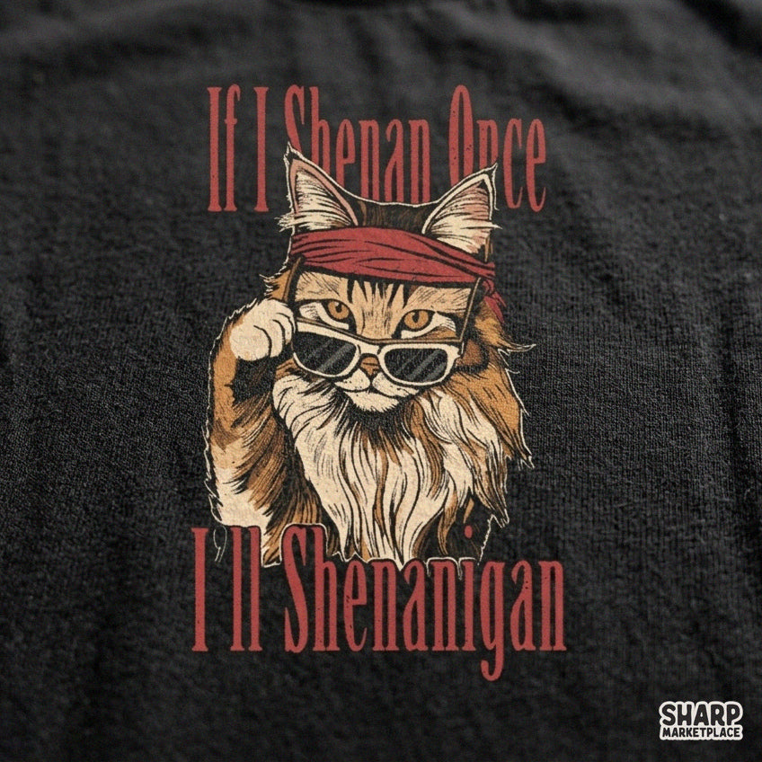 Funny cat wearing sunglasses retro graphic tee design PNG for sarcastic t-shirts and apparel