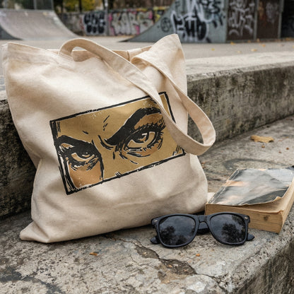 Intense Eyes PNG, Bold Eyebrow Graphic - 300 DPI Design for T-Shirt