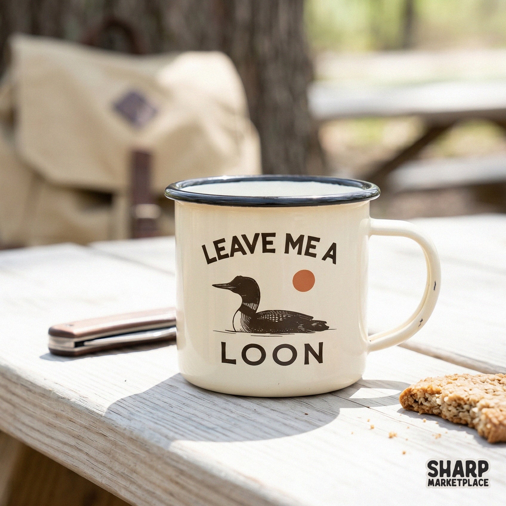 Retro retro lake life loon bird with a funny introvert saying sarcastic sublimation png for summer t-shirts