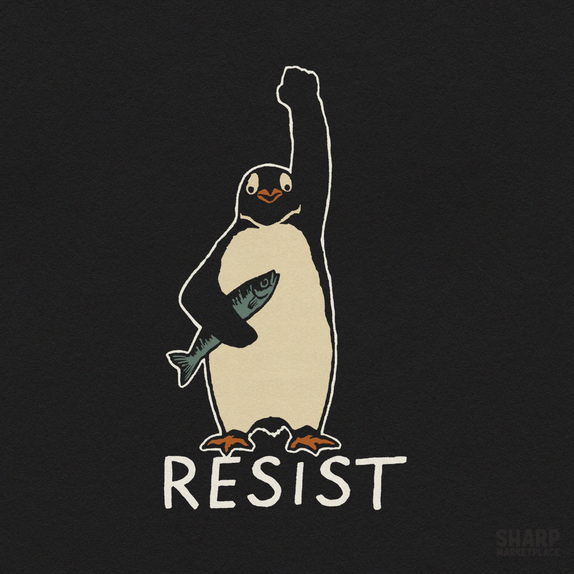 Retro rebel penguin graphic design for a funny thug life shirt png sublimation print