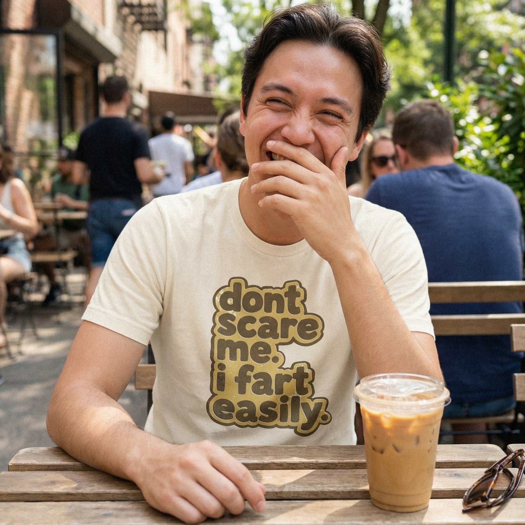 Dont Scare Me I Fart Easily PNG, Funny Digital Download - 300 DPI Design