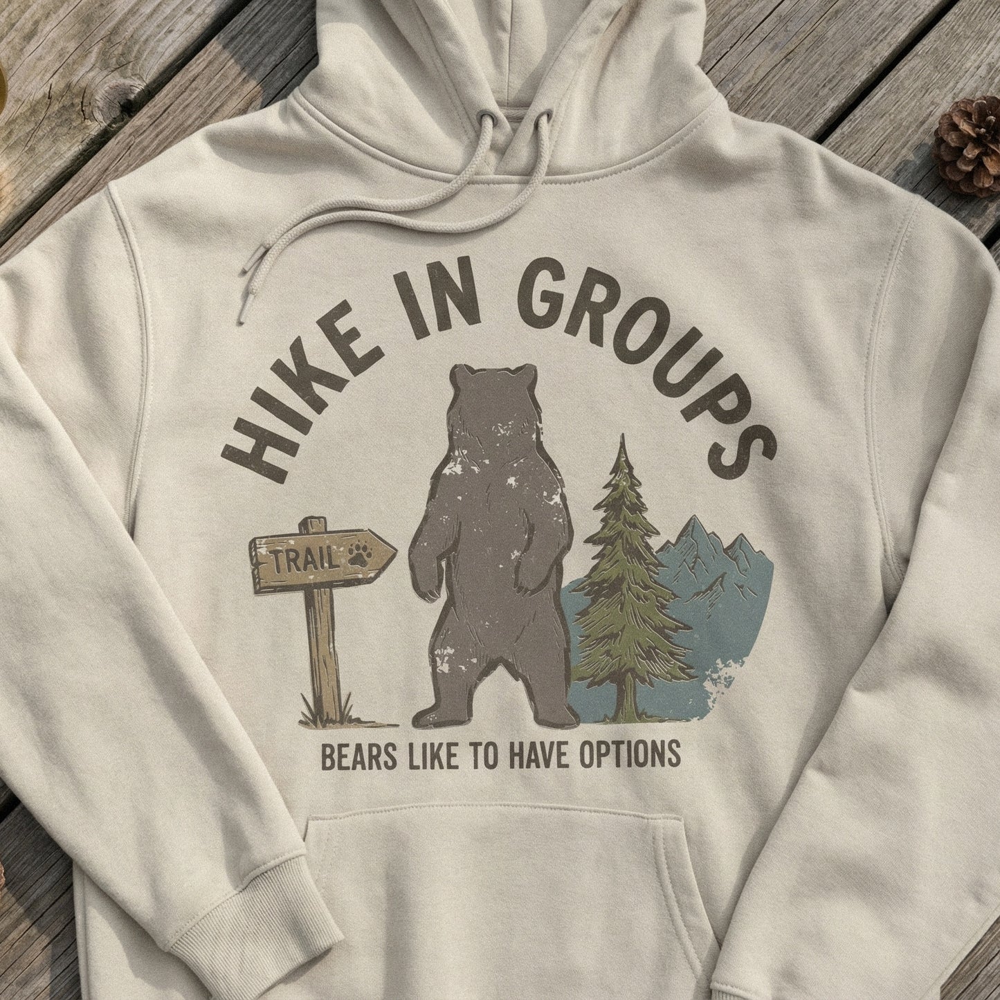 Hike In Groups PNG, Bears Like To Have Options - 300 DPI Design for T-Shirt
