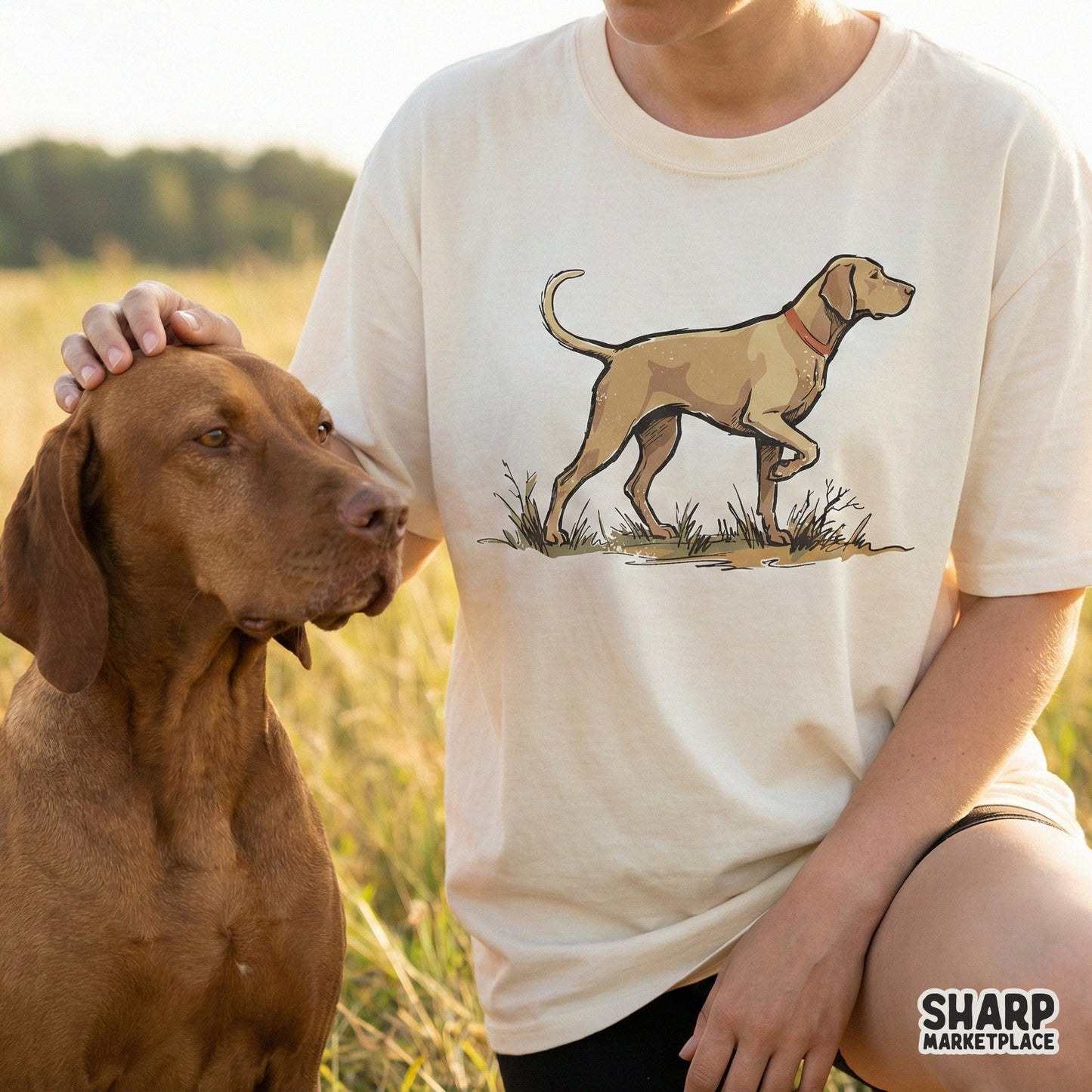 Pointer Dog PNG, Hunting Dog Clipart - 300 DPI Design for T-Shirt