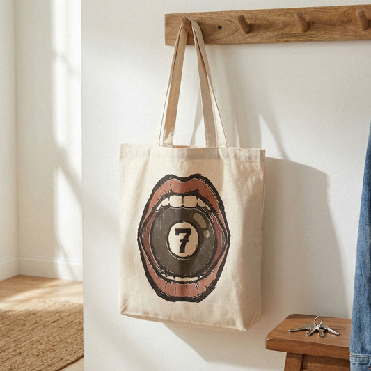 7 Ball Mouth Art PNG, Vintage Billiards Shirt - 300 DPI Design for T-Shirt