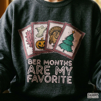Ber Months Are My Favorite Fall PNG, Festive Autumn