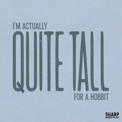 Funny fantasy hobbit PNG design for sarcastic book lovers and readers, perfect for t-shirts, apparel, and novel merch